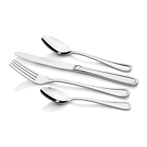 56pc Stanley Rogers Clarendon Stainless Steel Cutlery Family Dinner Party Set