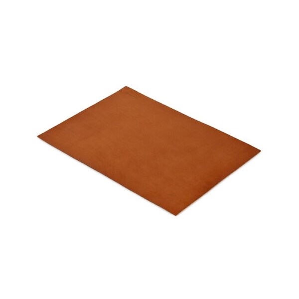 Wusthof Amici Dune Non Slip Leather Mat/Serving Pad Rectangular Brown 58x42cm