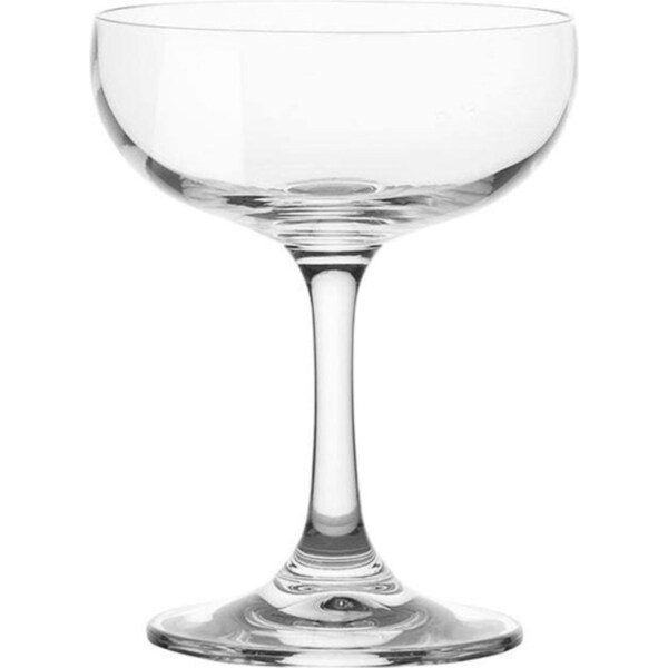 6pc Stanley Rogers Tamar 220ml Champagne/Gin Wide Coupe Glass Stemmed Cup Set