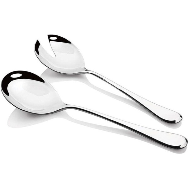 2pc Stanley Rogers Chelsea Stainless Steel Salad Server Utensil Tableware Set