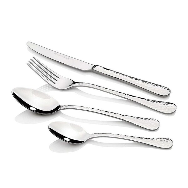 30pc Stanley Rogers Bolero Stainless Steel Cutlery Spoon/Fork Tableware Set