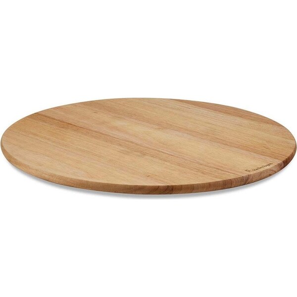 Stanley Rogers 50cm Rubberwood Lazy Susan Rotating Serving Tray/Board Large
