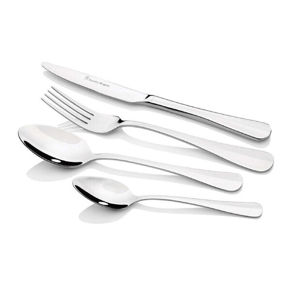 30pc Stanley Rogers Cambridge Stainless Steel Cutlery Family Dinner Party Set