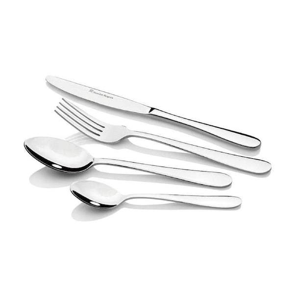 84pc Stanley Rogers Albany Stainless Steel Cutlery Family Tableware Party Set