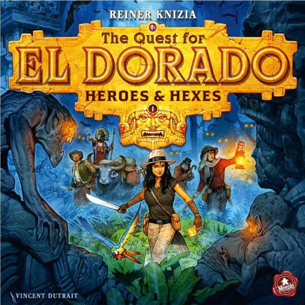 The Quest for El Dorado: Heroes and Hexes Expansion Board Game