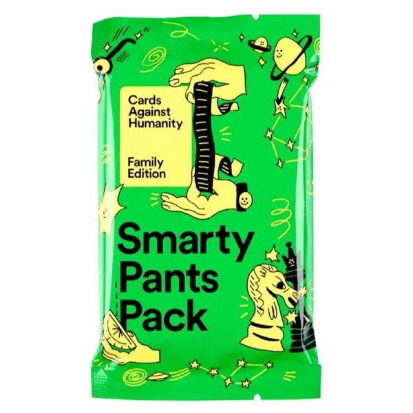 Cards Against Humanity Family Edition Smarty Pants Pack Expansion Card Game