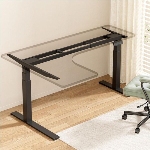 Artiss Electric Standing Desk Frame Only L-shape