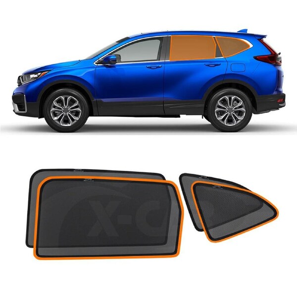 Port Rear Window Sun Shade for Honda CRV CR-V 2017-2023 Car Sun Blind Mesh