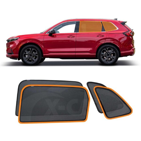 Port Rear Window Sun Shade for Honda CR-V CRV 2023-Onwards Car Sun Blind Mesh