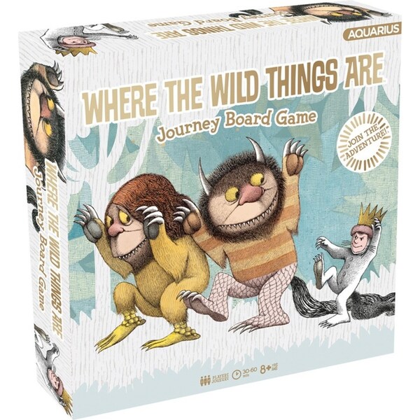 Aquarius Where The Wild Things Are Journey Board Game Kids Party Play Fun 12+