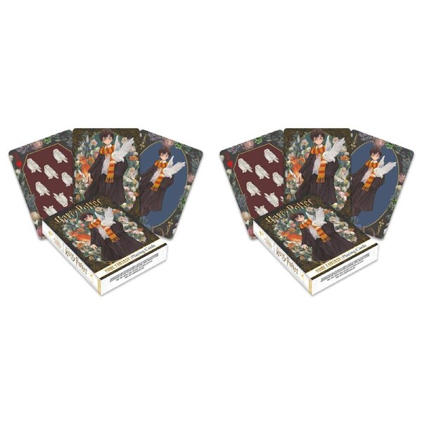 2PK Aquarius Harry Potter Yume Playing Card Poker Party Fun Gaming Standard Deck