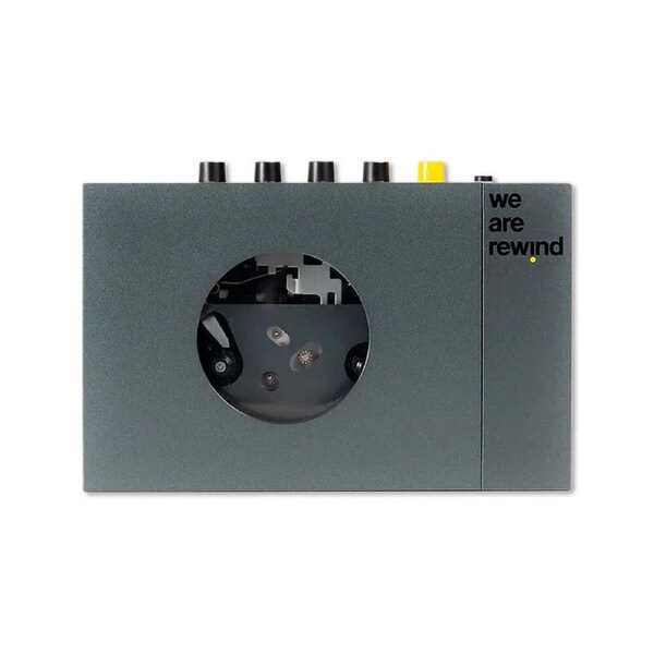 We Are Rewind Bluetooth Modernised Portable Cassette Player Keith Black