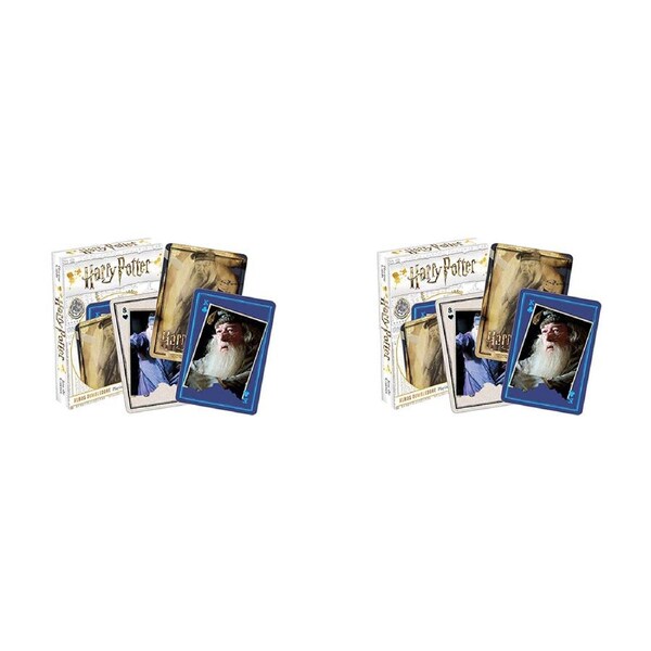2PK Aquarius Harry Potter Dumbledore Playing Card Poker Gaming Standard Deck Set