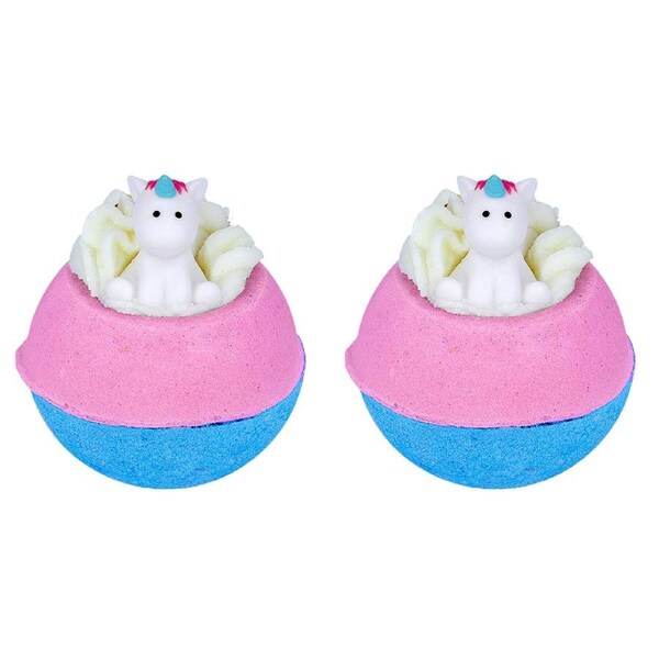 2PK Bomb Cosmetic Born to Be a Unicorn Bath Bomb Blaster w/Toy Fragrance Fizzy