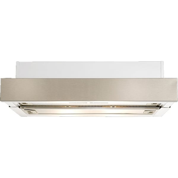 Euromaid 60cm Slide-Out Recirculating Rangehood 440m3/h Stainless Steel Silver