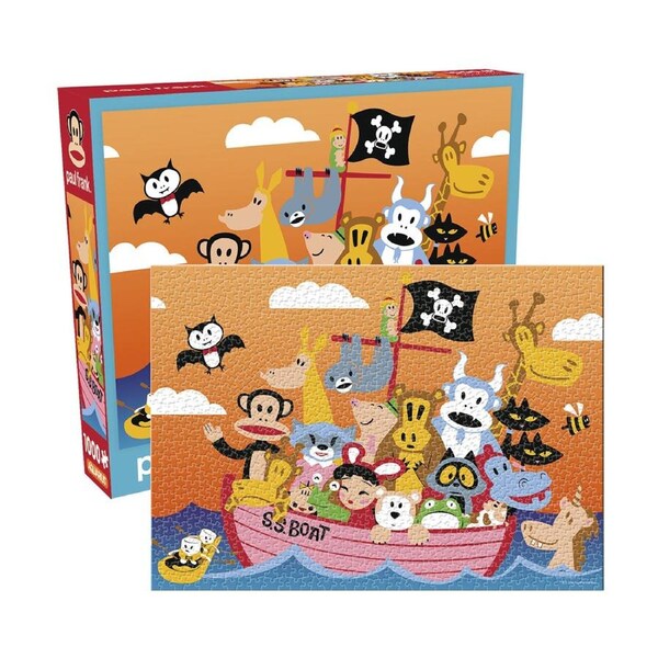 1000pc Aquarius Paul Frank Pirate Ship 51x71cm Jigsaw Puzzle Party Game 14y+