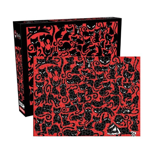 500pc Aquarius Emily the Strange 35x48cm Jigsaw Puzzle Play Party Game 14y+