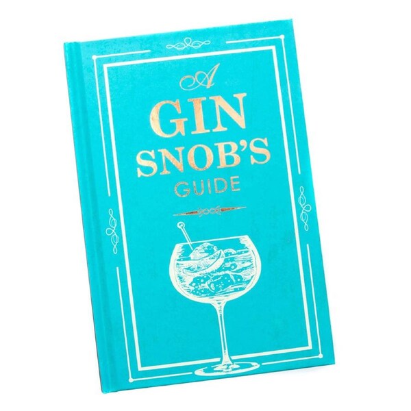 Boxer Gifts A Gin Snobs Guide Book Hardback Bartender Drink Mix Manual Adults