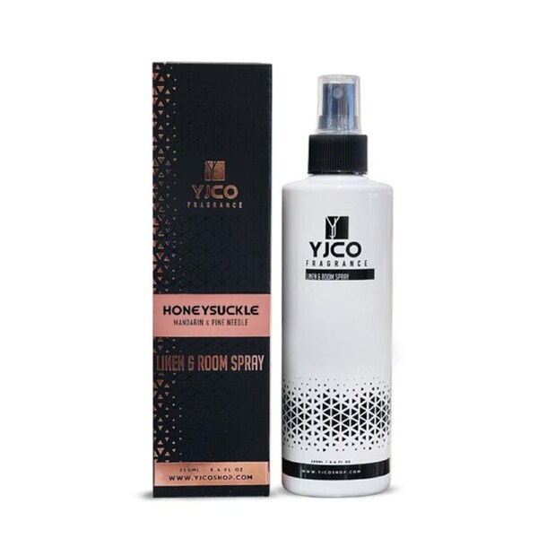 YJCO FRAGRANCE HONEYSUCKLE ROOM SPRAY & LINEN 250ML