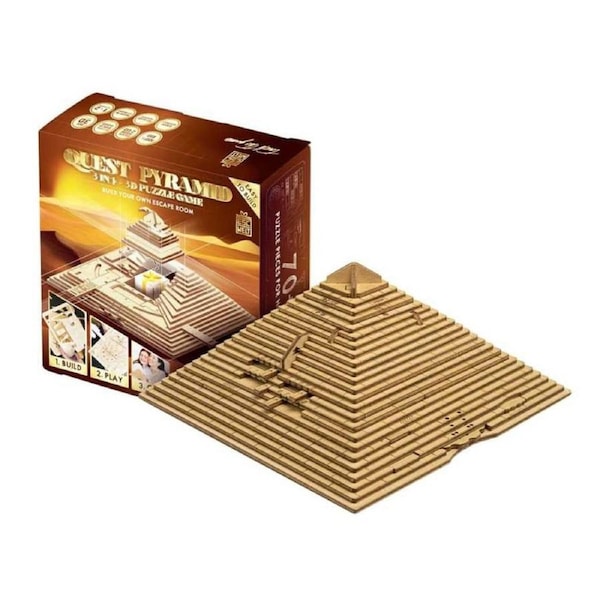 Escapewelt Quest Pyramid 3 In 1 3D Puzzle