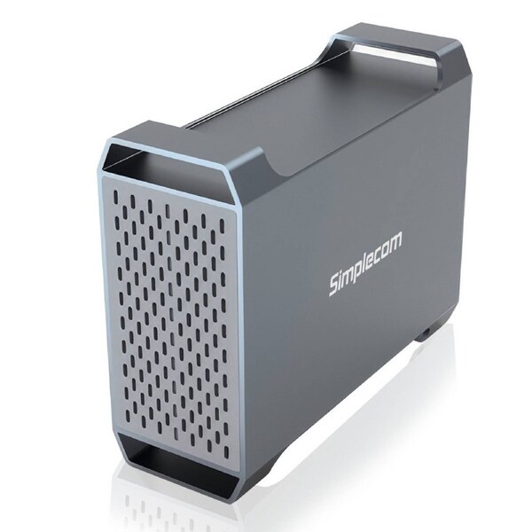 Simplecom SE482 SuperSpeed USB Dual Bay 3.5' SATA Hard Drive RAID Enclosure