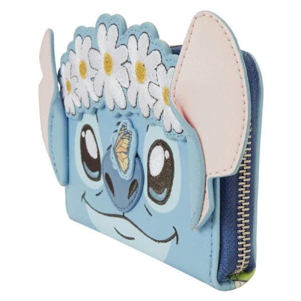 Loungefly Disney Lilo & Stitch Springtime Daisy Cosplay Zip Around Wallet