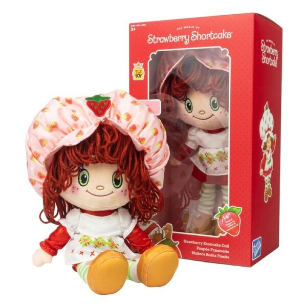 Strawberry Shortcake Rag Doll 14 Inch Plush