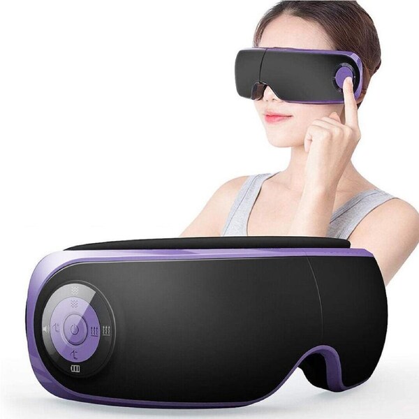 Electric Eye Massager with Heat Air Compression Eye Mask Rechargeable Massage