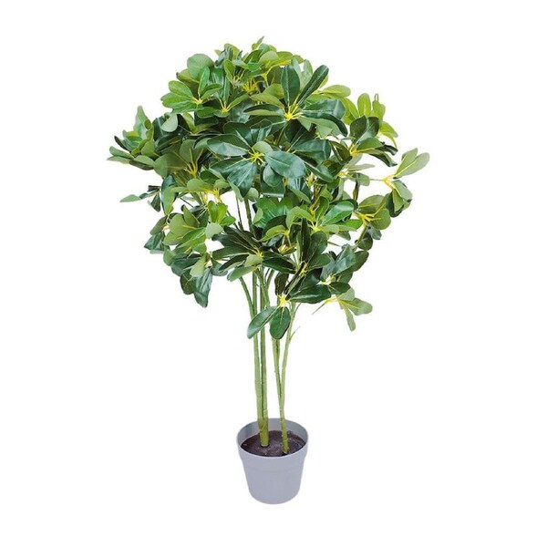 90cm Faux Artificial Home Decor Potted Umbrella Plant