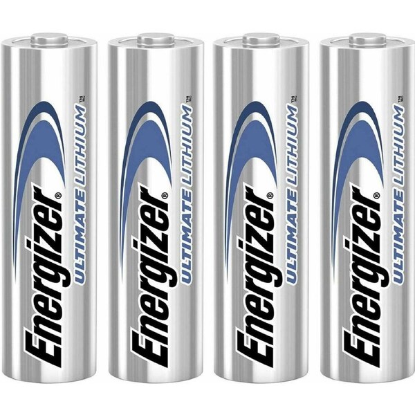 4 X New Genuine Energizer Ultimate Lithium AA Batteries 2029 expiry