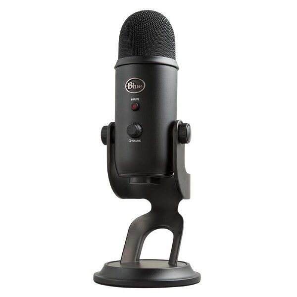 Logitech Blue Yeti Black Out Professional USB Microphone