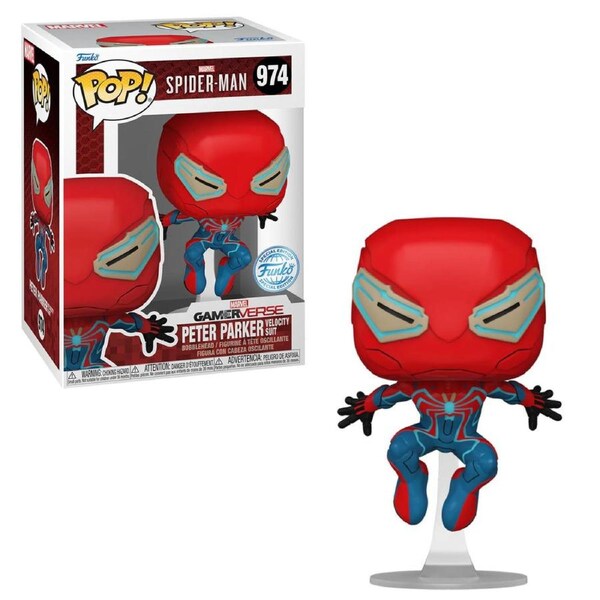 Marvel Gamerverse Spider-Man 2 Peter Parker Velocity Suit Funko POP! Vinyl