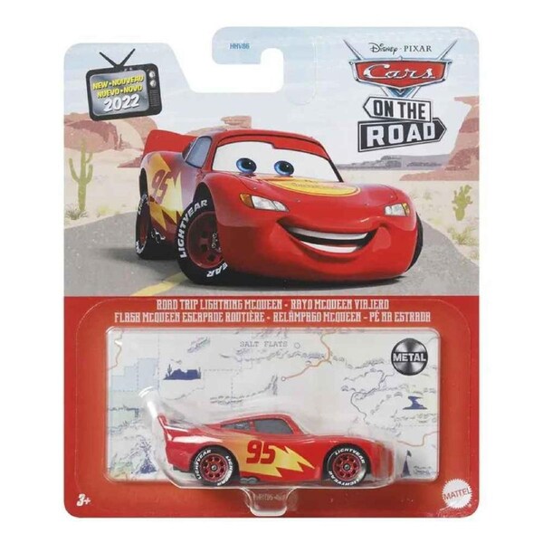 Disney Pixar Cars On The Road Road Trip Lightning McQueen Diecast Car