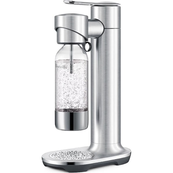 Breville The InFizz Aqua Water Sparkler 43x15x26cm Brushed Stainless Steel