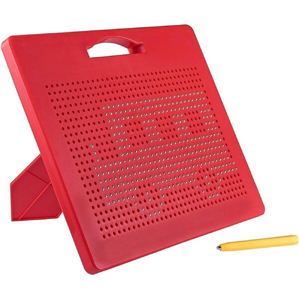 714PCS Magnetic Board Kids Magnetic Board with Big Pen(red)