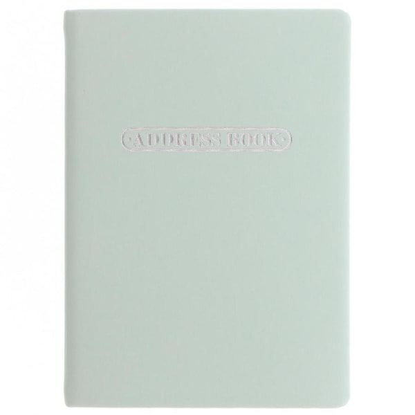 Letts Pastel A5 Address Book Duck Egg Coloured Notebook Home Office Stationery