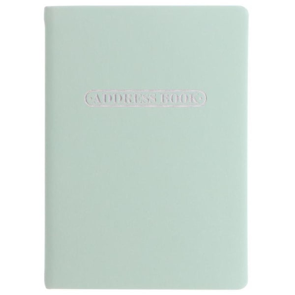 Letts Pastel A6 Address Book Duck Egg Coloured Notebook Home Office Stationery