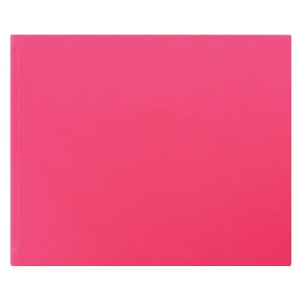 Letts Dazzle Quarto Blank Guest Book Landscape Pink Home Office Stationery