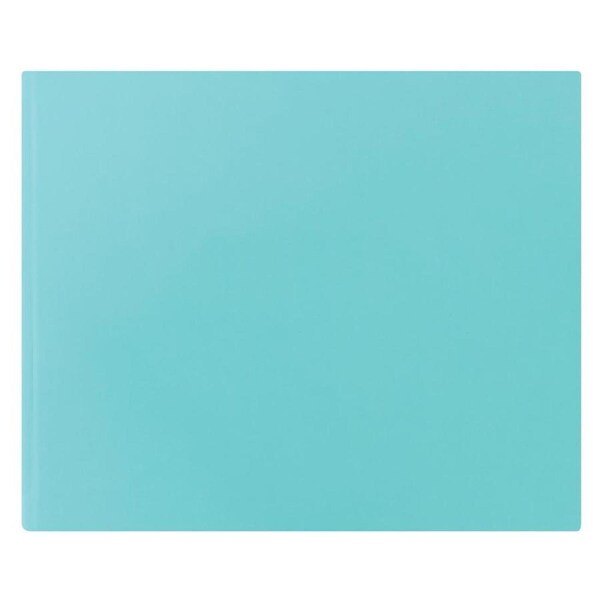 Letts Dazzle Quarto Blank Guest Book Landscape Turquoise Home Office Stationery