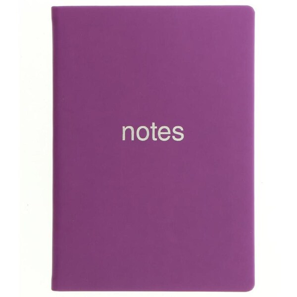Letts Dazzle A5 Writing Journal Notebook Purple Colour Home Office Stationery