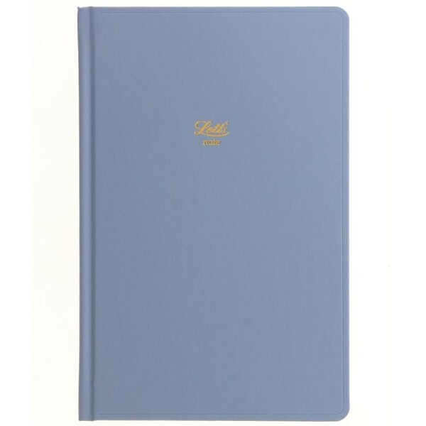 Letts Icon Book Writing Journal Notebook Blue Colour Home Office Stationery