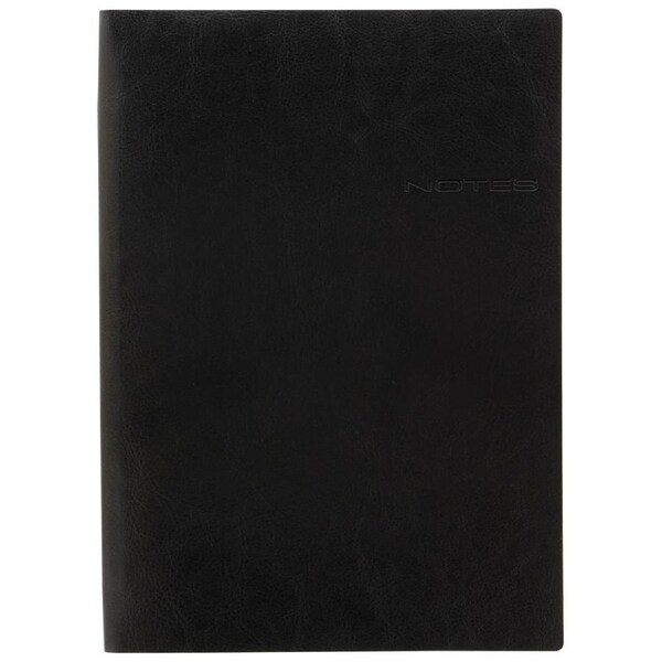 Letts Lecassa A4 Writing Journal Notebook Black Colour Home Office Stationery