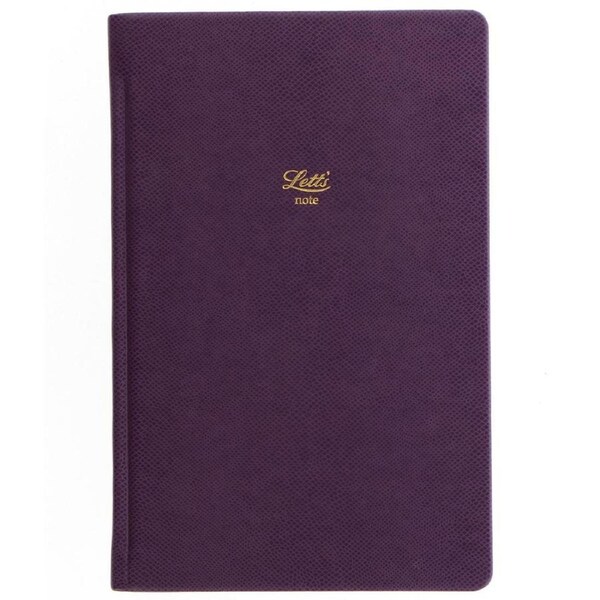 Letts Legacy Book Writing Journal Notebook Purple Colour Home Office Stationery