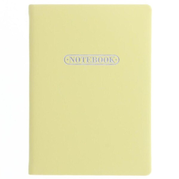 Letts Pastel A6 Writing Journal Notebook Lemon Colour Home Office Stationery