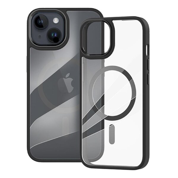 ZUSLAB iPhone 12 Pro / iPhone 12 MagSafe Case Slim Hybrid Pro Protective Heavy Duty Shockproof Cover for Apple - Black