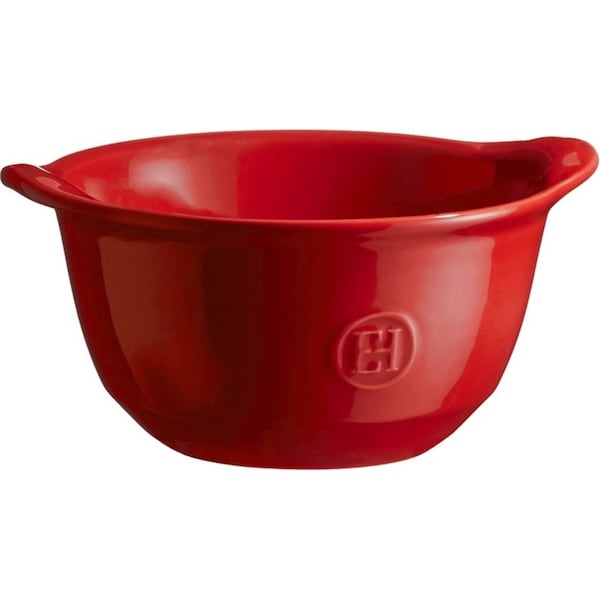Emile Henry 19oz/14cm Ceramic Gratin Bowl Baking Dessert Snack Dish Burgundy