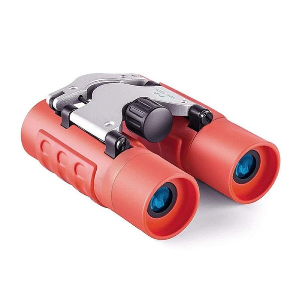 Catzon Binoculars 8x21 High Resolution Compact for 3-12 Years Kids Camping-Red