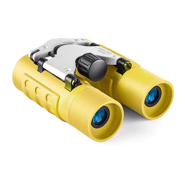 Catzon Binoculars 8x21 High Resolution Compact for 3-12 Years Kids Camping-Yellow