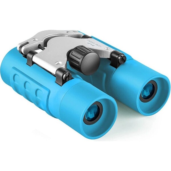 Catzon Binoculars 8x21 High Resolution Compact for 3-12 Years Kids Camping Sky Blue