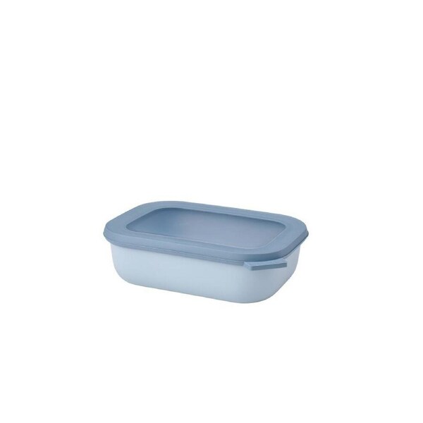 Mepal Multi Cirqula Food Bowl Container w/ Lid Rectangle 1L/34oz Nordic Sage